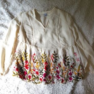 old navy • floral blouse